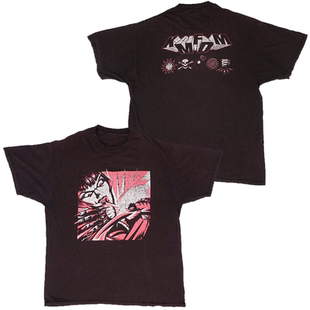 KMFDM - SYMBOLS 1997年 复古oversize高街vintage宽松短袖T恤