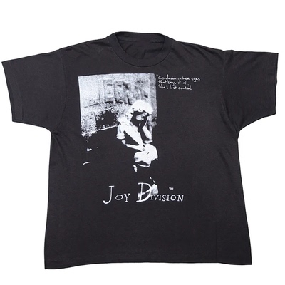 JoyDivision快乐分裂朋克T恤男
