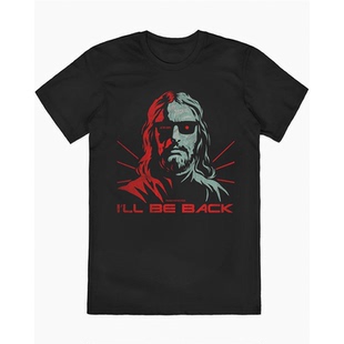 Jesus我会回来 Back 古着Bintage高街oversizeT恤