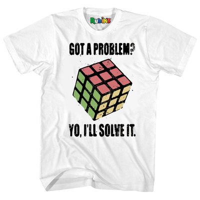 Rubiks短袖高街男士美式复古T恤