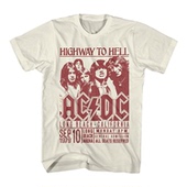 ACDC乐队 Rock重磅T恤短袖 金属摇滚Mens Shirt 2024新款 棉 男士