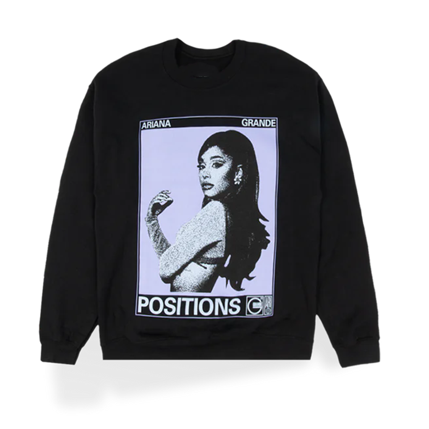 爱莉安娜·格兰德纯棉女圆领卫衣