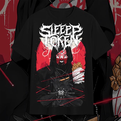 SleepToken美式暗黑乐队潮牌T恤
