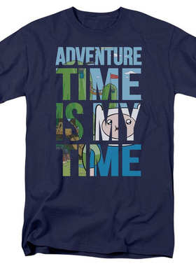 AdventureTime短袖美式复古T恤