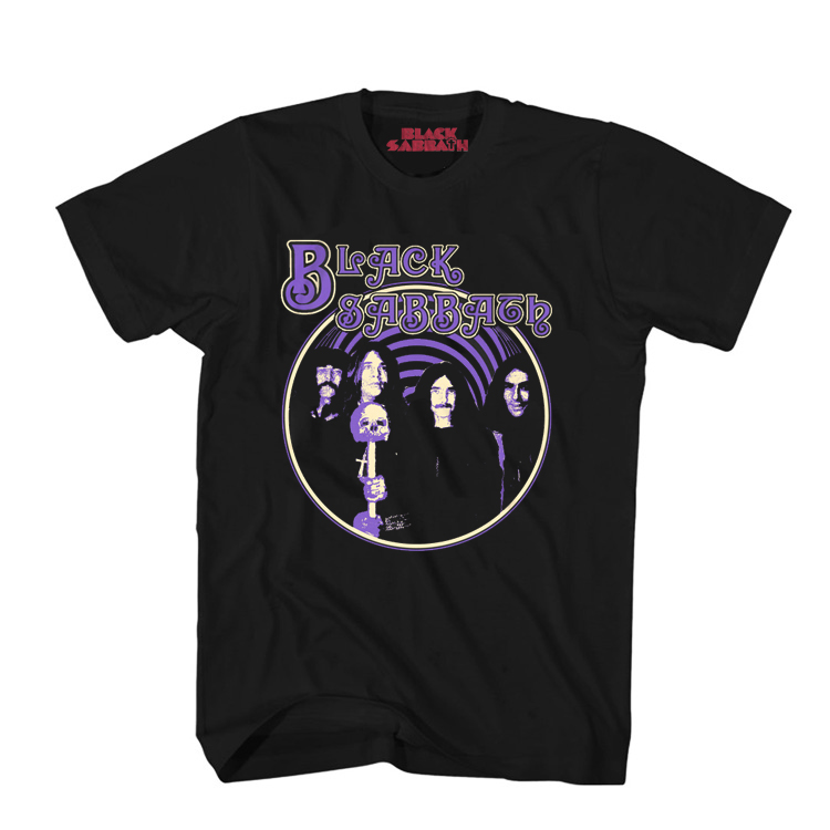 BlackSabbath美式复古短袖T恤