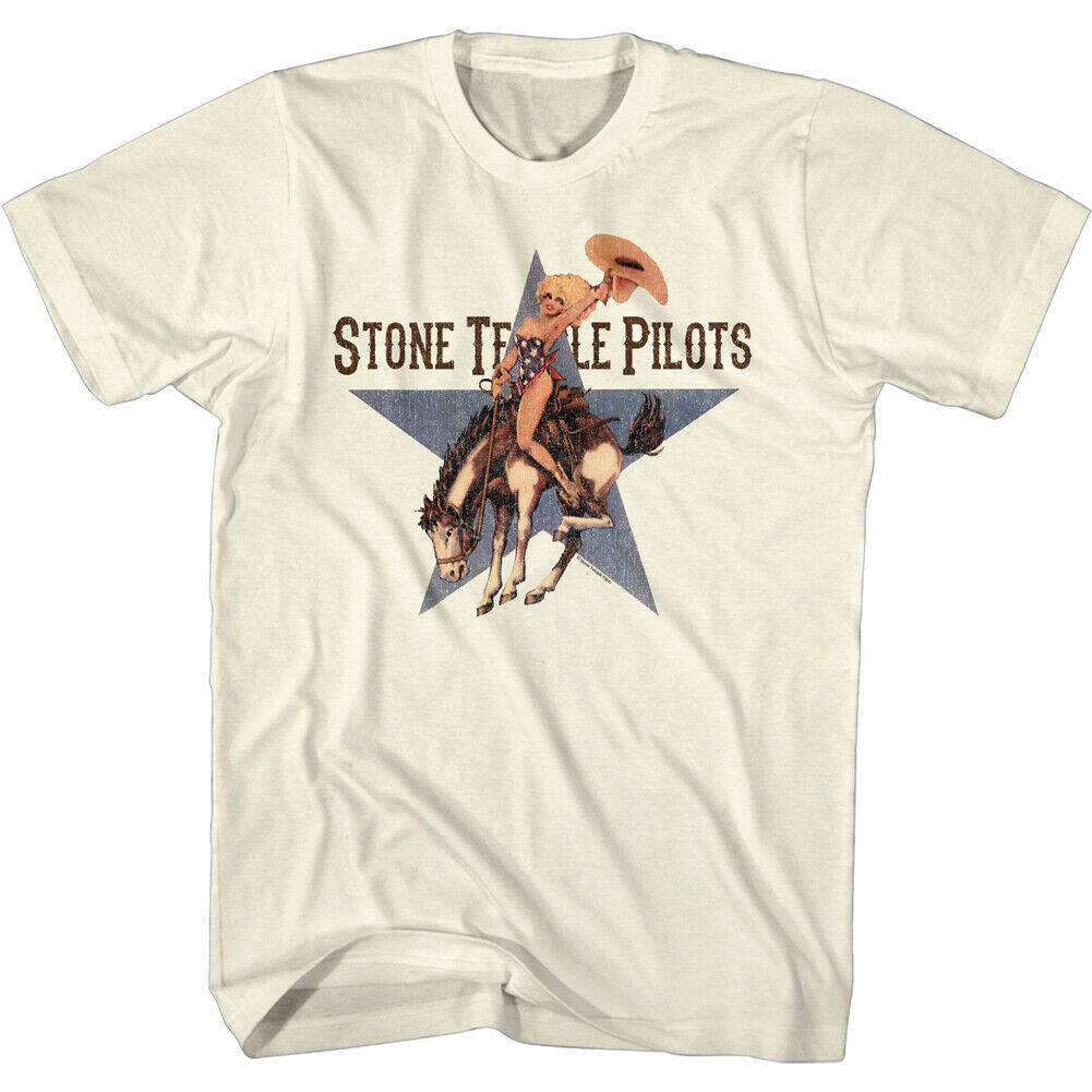 Stone Temple Pilots band Purple Qilin American Retro Rock T-shirt man thumbnail 6