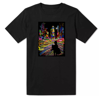 原创设计插画艺术短袖T恤