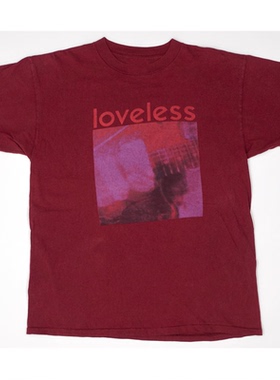 我的血腥情人节-无爱1992 美式复古oversize高街vintage短袖T恤