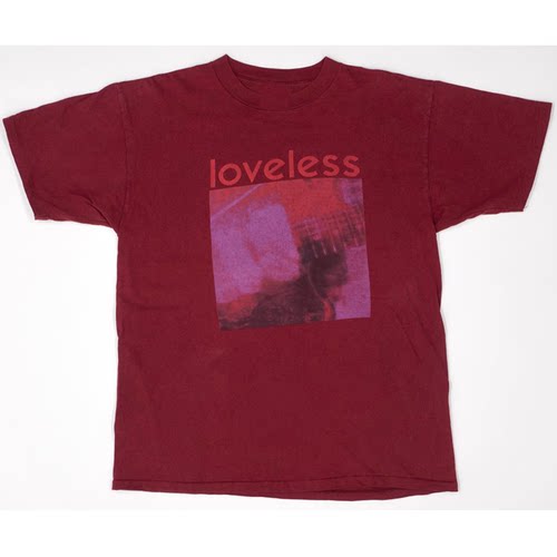 我的血腥情人节-无爱复古短袖T恤