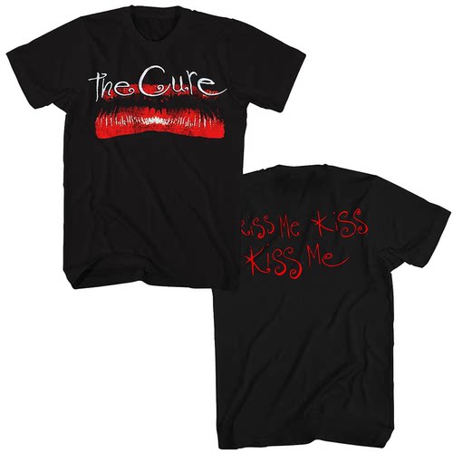 THECURE短袖美式复古摇滚T恤