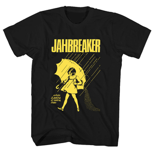 1986美国朋克摇滚乐队Jahbreaker科本同款美式复古小女孩插画T恤