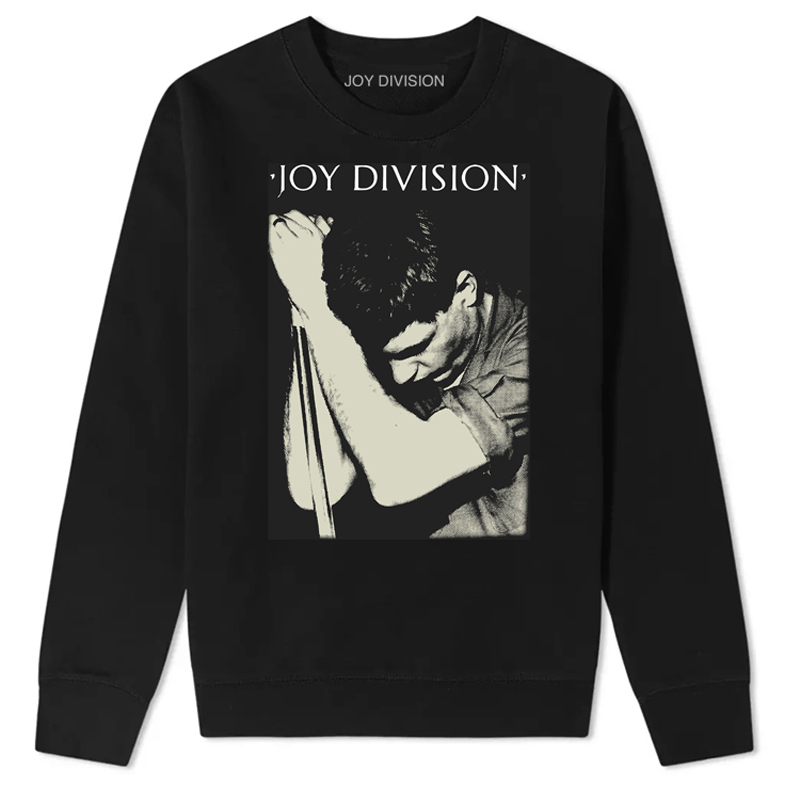 快乐分裂摇滚长袖圆领卫衣