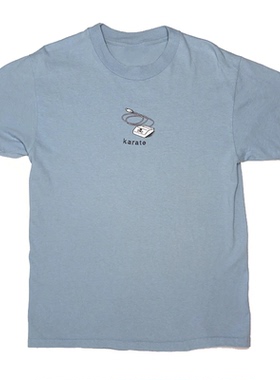 Karate空手道乐队爵士乐独立摇滚美式简约图案oversize240短袖T恤