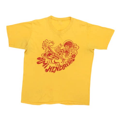 JimiHendrix美式复古短袖男T恤