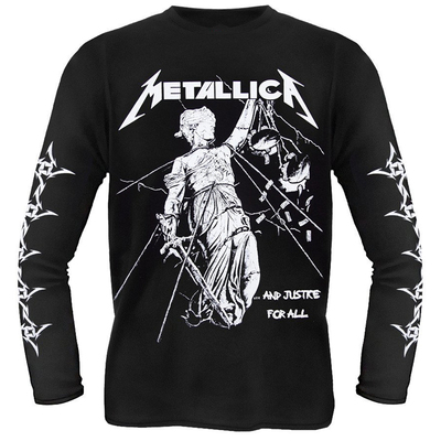 Metallica金属之王乐队暗黑T恤男