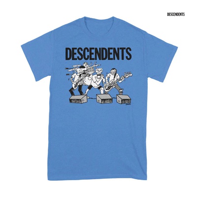 乐队周边DESCENDENTS摇滚短袖t恤