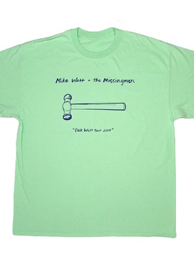 Mike Watt迈克·瓦特后朋贝斯起源者美式摇滚艺术短袖男女纯棉T恤