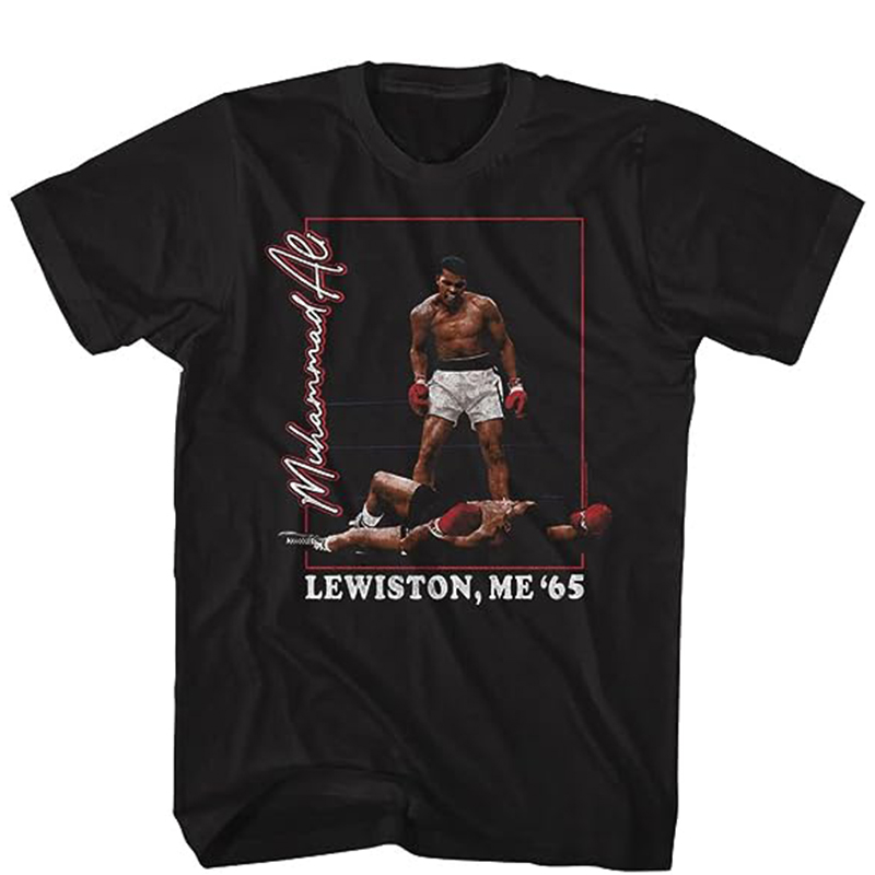 阿里Ali拳击美式休闲男士T恤