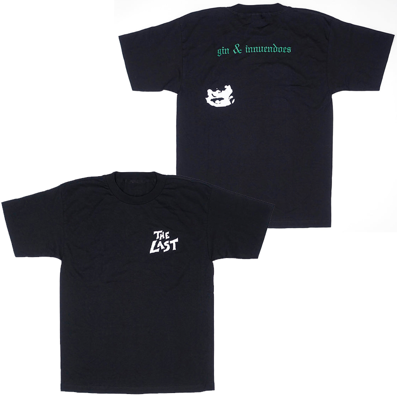 最后一杯杜松子酒和影射短袖T恤