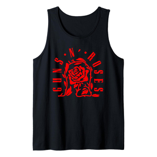 Guns N' Roses枪花乐队枪炮与玫瑰摇滚坎肩男复古无袖T恤美式背心