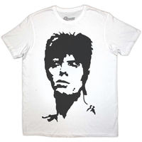 1973David Bowie Rock red Sid Vicious vintage men's short T-shirt thumbnail 2