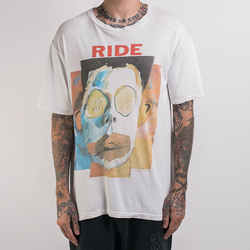 Ride乐队摇滚朋克宽松潮流短袖男