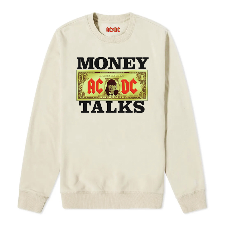 ACDC乐队摇滚朋克宽松圆领卫衣