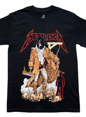 METALLICA THE UNFORGIVEN EXECUTIONER无情的刽子手摇滚短袖T恤
