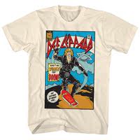 Def Leppard Rock Punk Rock American retro men's loose direct-print T-shirt thumbnail 5