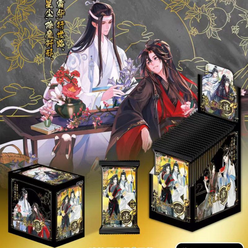 CARDS魔道祖师1元2元工艺动漫人物游戏周边好物盲盒拆卡直播小卡
