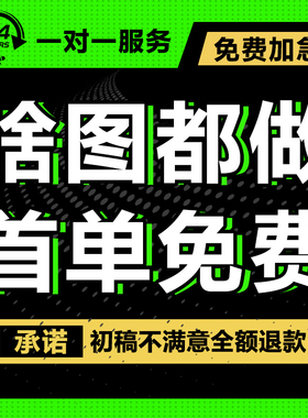 平面广告海报设计制作ps图片主图美工做图宣传单菜单封面画册排版