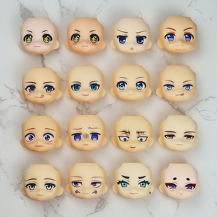 雪初音表情臉 GSC粘土人 More ob11替換臉 散貨 gsc臉分尸配件日版