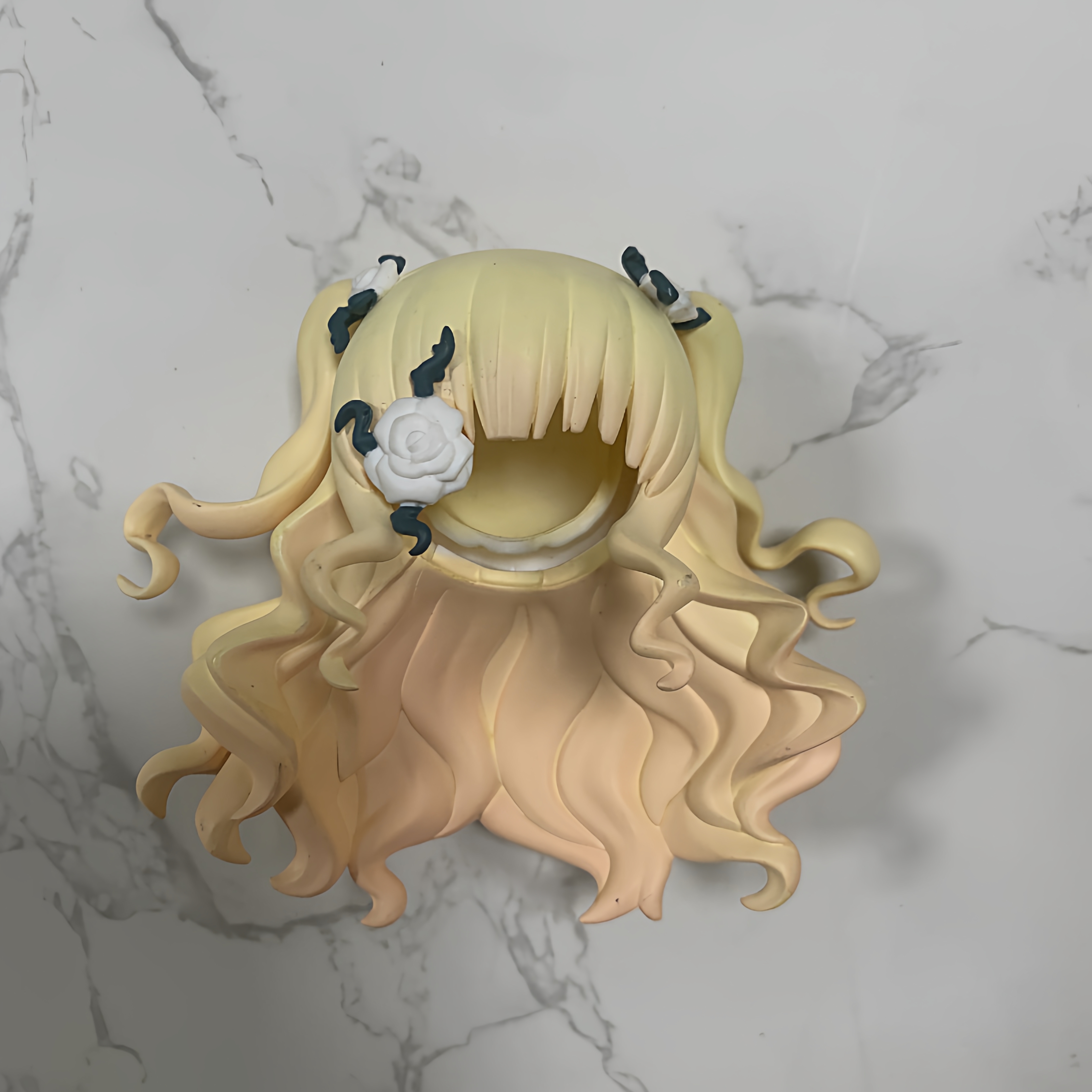 GSC粘土人头发 蔷薇少女雪华绮晶 可动组装手办