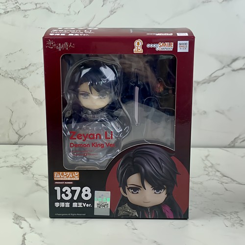 GSC 粘土人1378魔王 李泽言 恋与制作人  纸片人 Q版可动手办