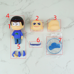 GSC粘土人 624 阿松 松野空松 配件分尸