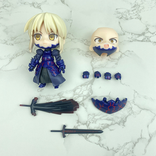 GSC粘土人 363 再版 命运之夜 Saber 配件分尸 头发脸壳 正版散货