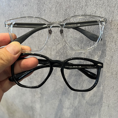 新款儿童眼镜框女童时尚硅胶无镜片眼镜男宝宝可爱眼镜框架装饰潮