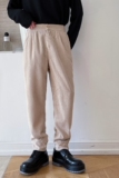 新款秋冬别致设计感休闲运动风卫裤工装裤男A345-1993-P75，男装休闲裤，电商A345