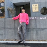 原创个性气质领带设计男粉色衬衣A345-1090-P75，男装衬衫，电商A345