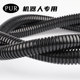 机器人管线包波纹管PUR聚氨酯动态抗压耐磨柔性电缆护线护套软管