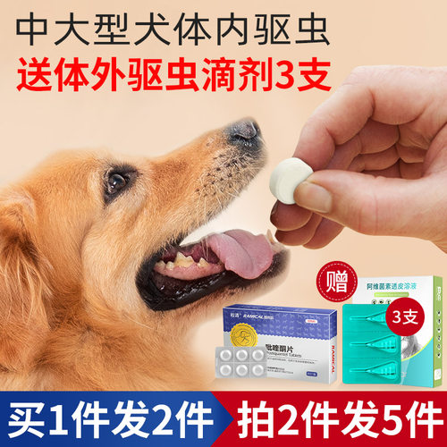 【小扬哥推荐】大型犬体内外驱虫