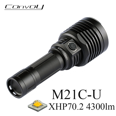 Convoy毛裤M21C-U XHP70.2 Led手电筒远程高功率21700钓鱼露营