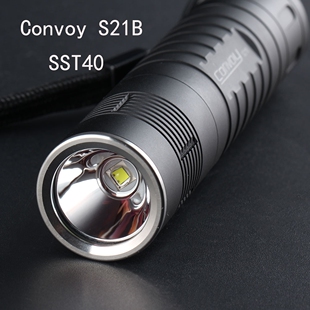 Convoy毛裤S21B SST40 Led 手电筒2300lm21700钓鱼露营工作灯