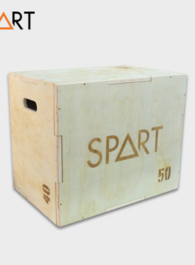 SPART健身原木跳箱三合一训练跳凳综合体能箱平衡爆发训练