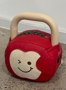 SPART苹果壶铃柿子软壶铃新款解压神器女士健身家用布艺减肥礼物