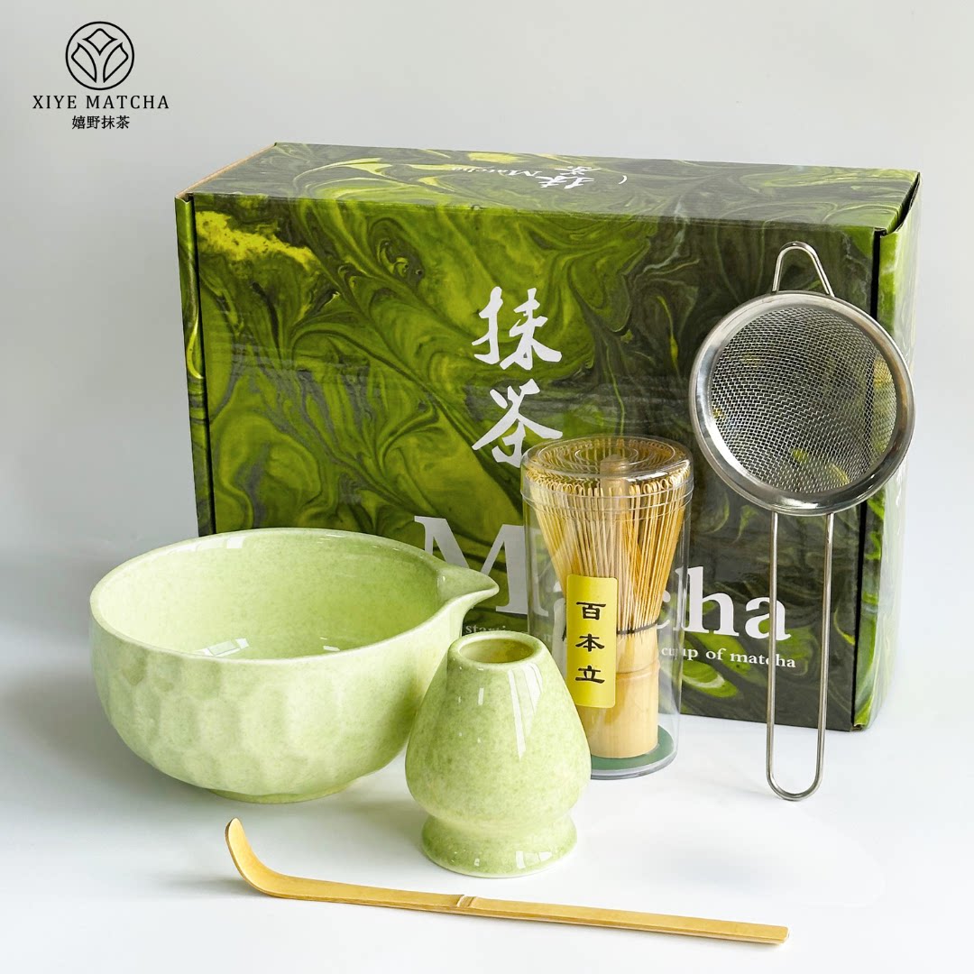 抹茶茶道套装陶瓷茶具礼盒装