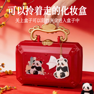 杜莉莎儿童化妆盒女孩彩妆套装女孩演出表演舞台妆口红眼影可水洗