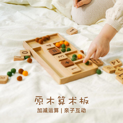 数学学习实木高颜值儿童益智早教