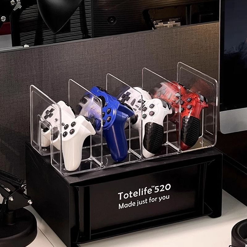 游戏机收纳盒游戏设备展示架