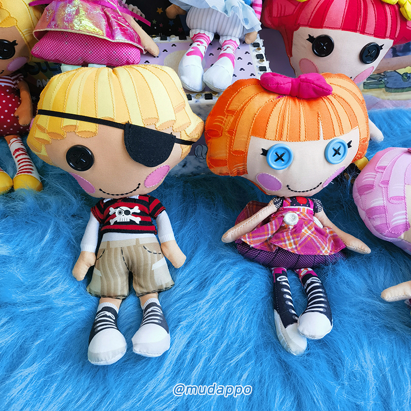 外贸尾单布艺娃娃y2k甜妹公仔